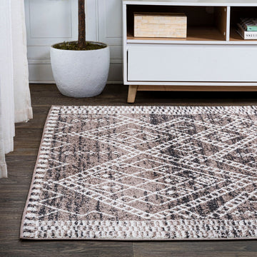 Tayri Modern Tribal Geometric Area Rug
